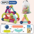 Jeu de construction magnétique pour enfants — Blocs éducatifs Montessori