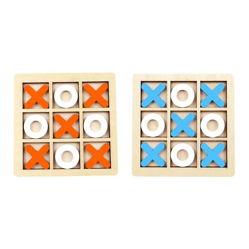 Jeu de Morpion en bois pour enfants 6-12 ans