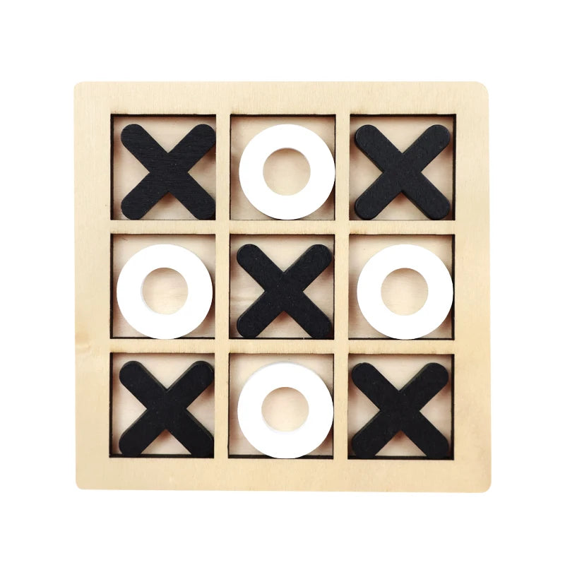 Jeu de Morpion en bois pour enfants 6-12 ans