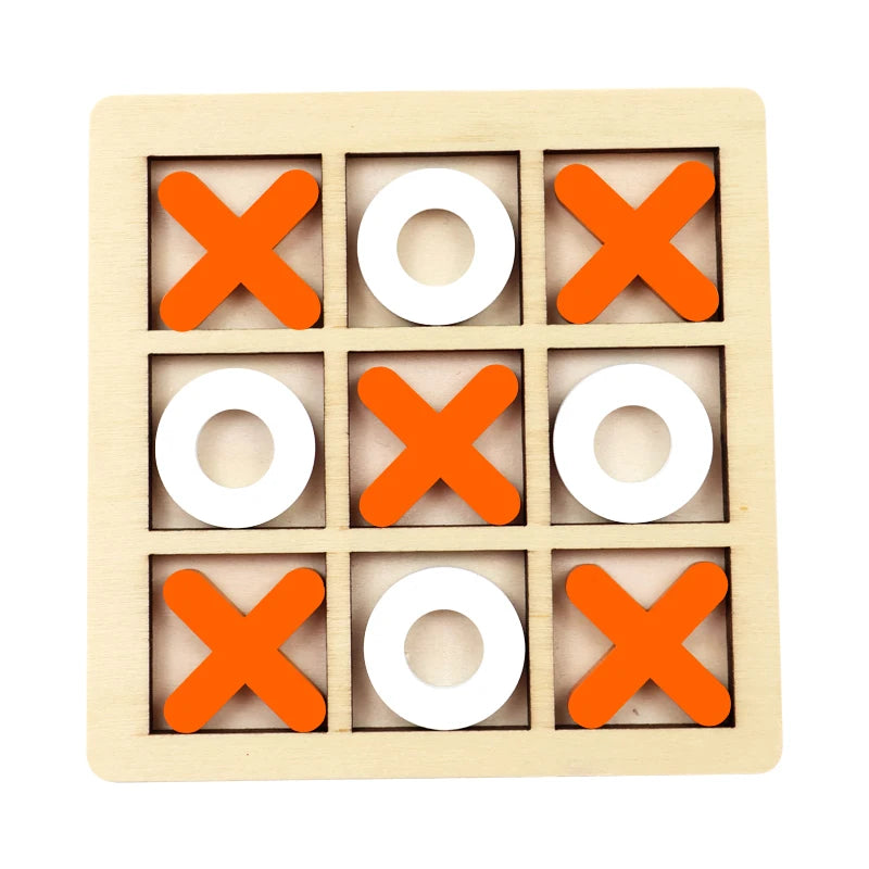 Jeu de Morpion en bois pour enfants 6-12 ans